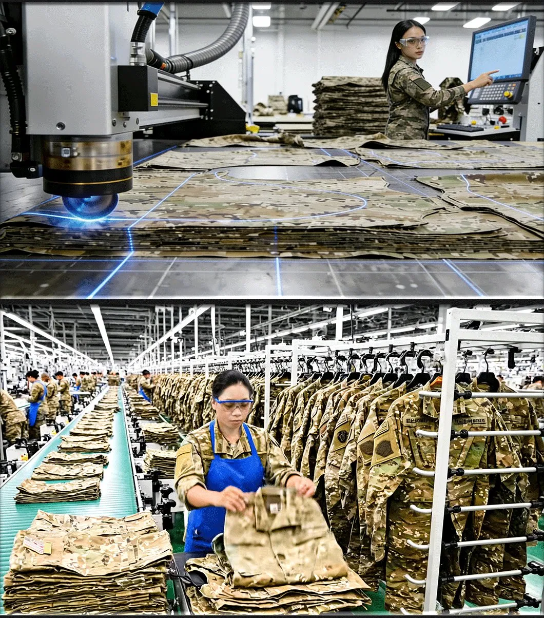 Maquinaria de última generación para corte textil