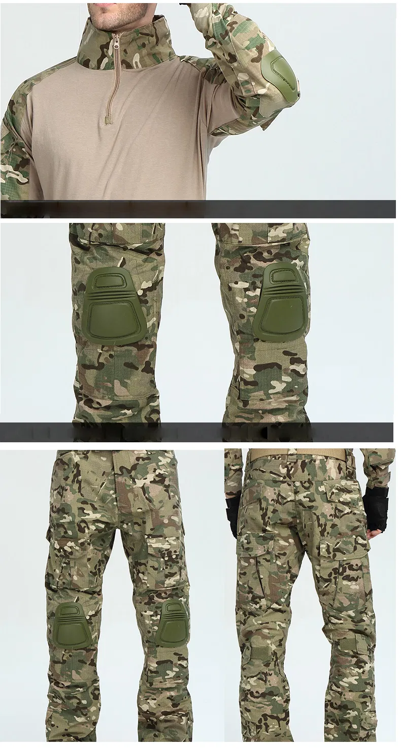 Detalle uniforme de combate