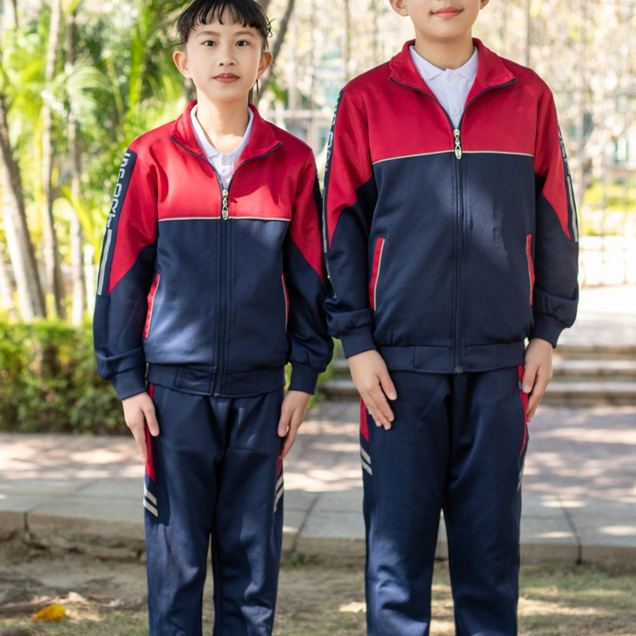 Uniforme Escolar Tradicional de Marca Propia para Niños en Otoño para Escuela Primaria