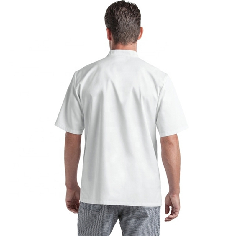 Uniforme de personal de cocina de restaurante de diseño personalizado de alta calidad
