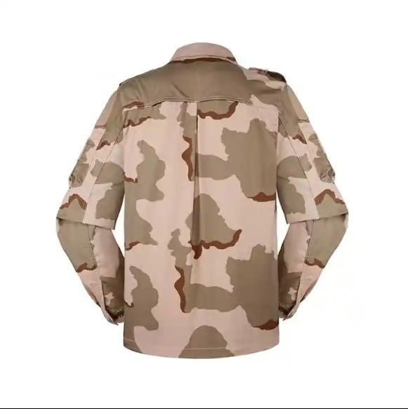 Nuevo traje táctico de camuflaje para exteriores con bolsillo, uniforme de entrenamiento de expansión para hombres y mujeres