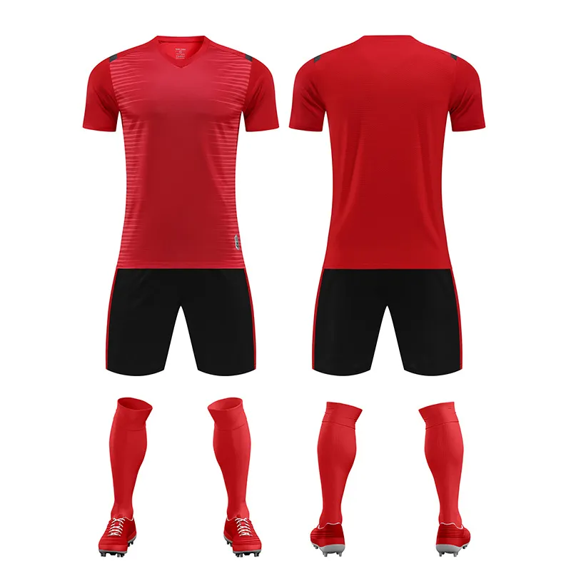 Uniforme de equipo de fútbol sublimado para hombres con impresión por transferencia de calor