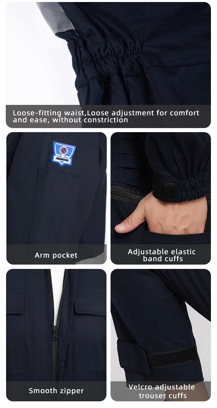 Cubierta antiestática OEM ESD Ropa de seguridad Indumentaria industrial Logo personalizado para pedidos al por mayor