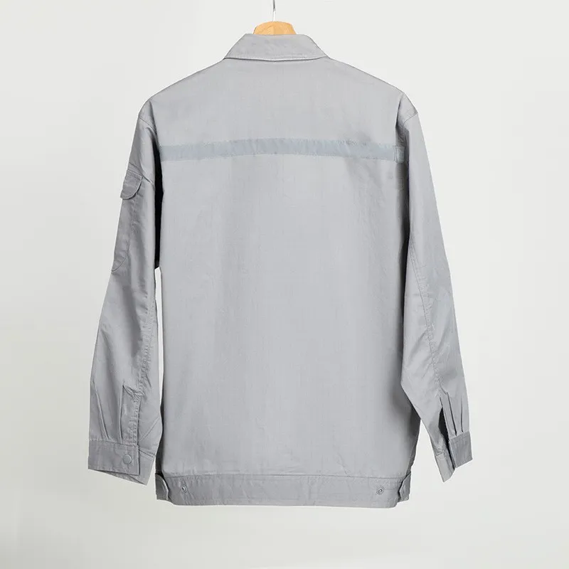 Conjunto de ropa de trabajo antistática de seguridad industrial, vestimenta protectora duradera para construcción y fábrica
