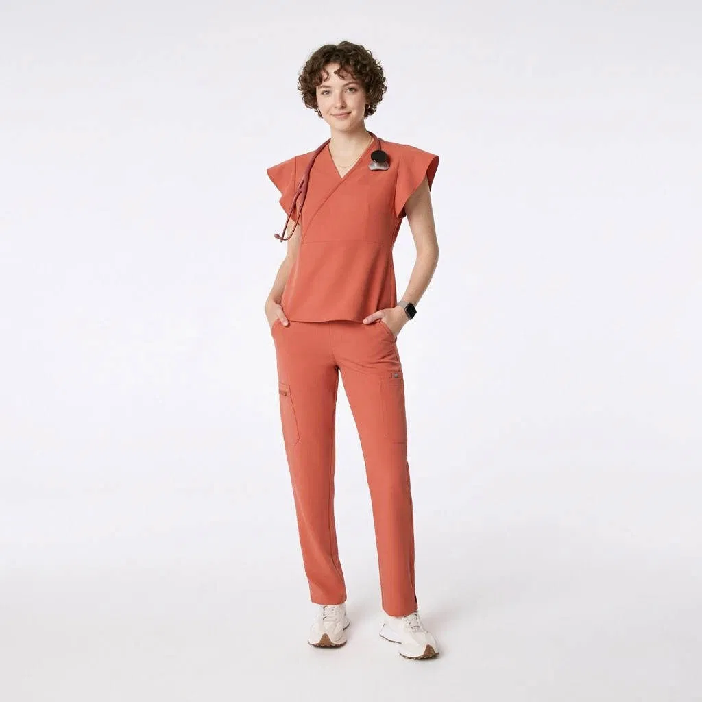 Uniformes de enfermería personalizados para médicos, conjuntos de scrubs médicos para mujeres, fabricante mayorista para enfermeras
