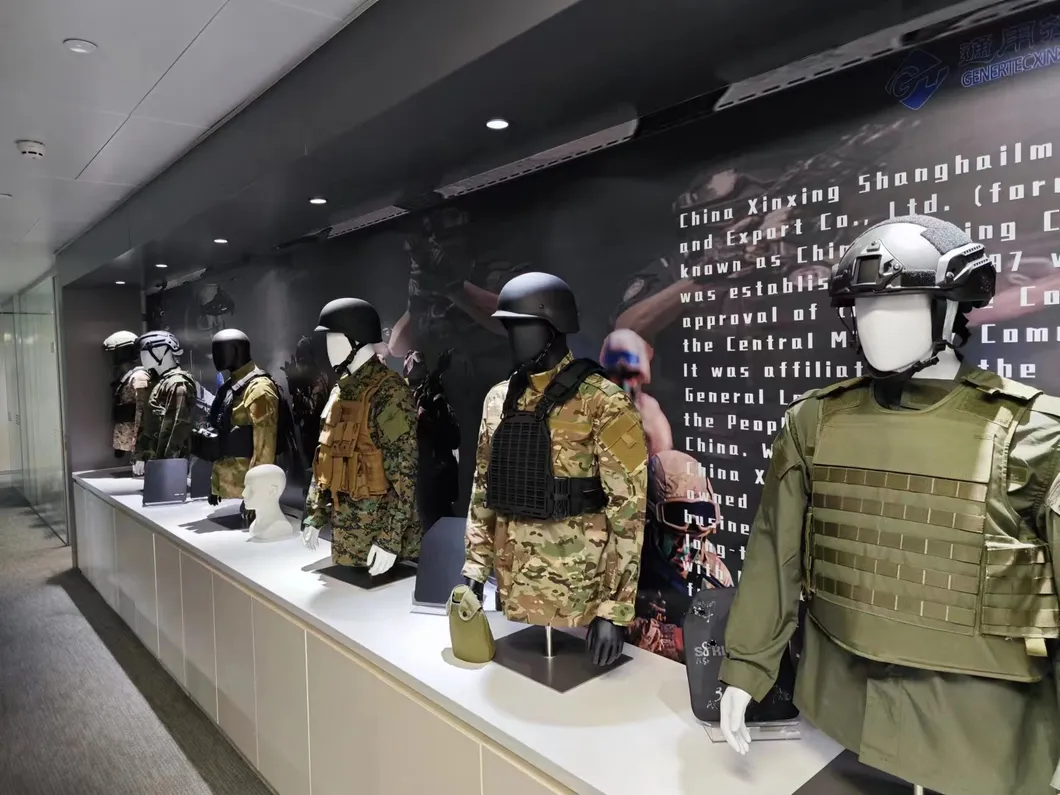 Sala de muestras de uniformes