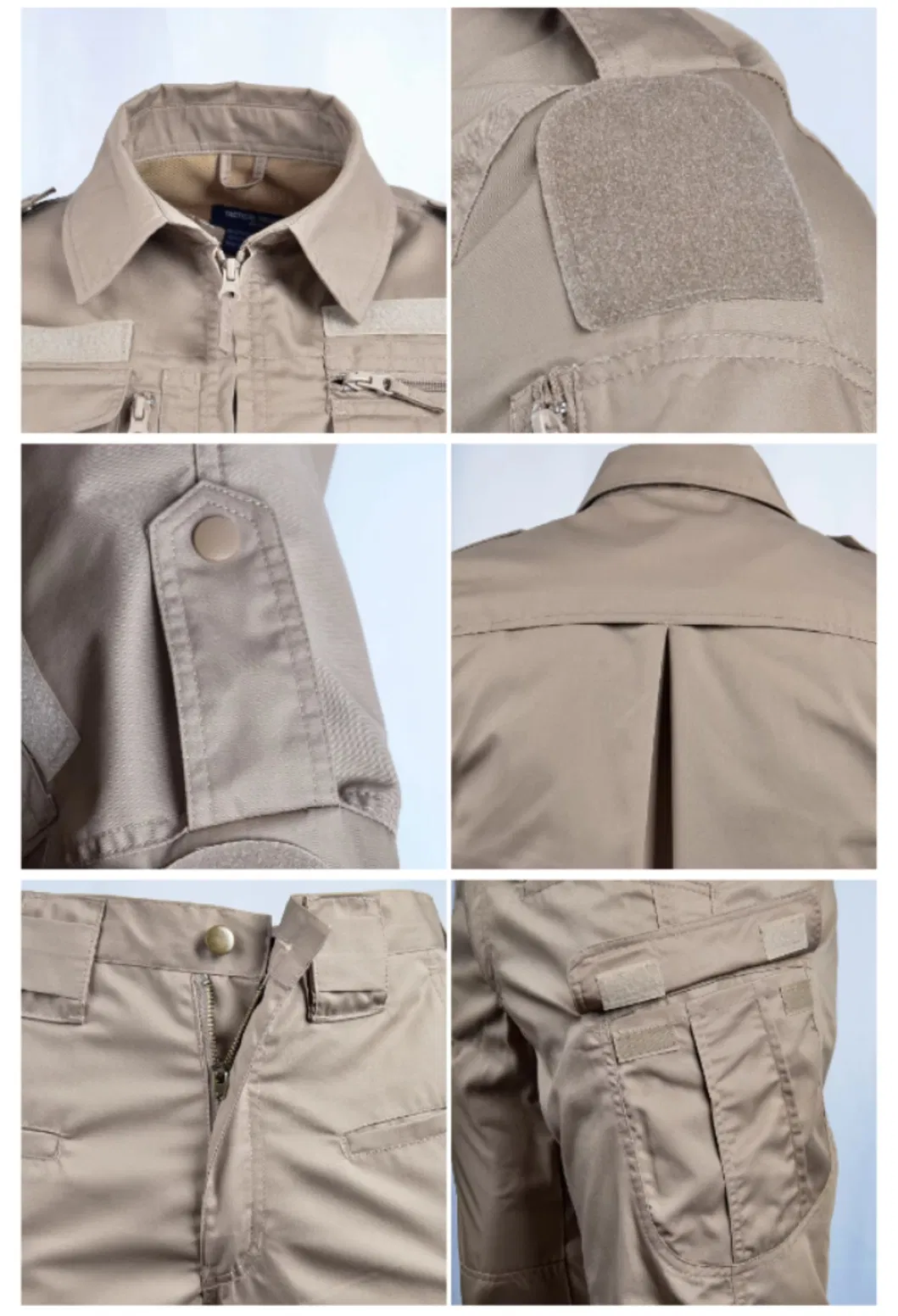 Uniforme de Combate de Servicio OEM con Logo Personalizado para Uso de Emergencia