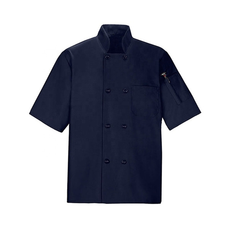 Uniforme de personal de cocina de restaurante de diseño personalizado de alta calidad