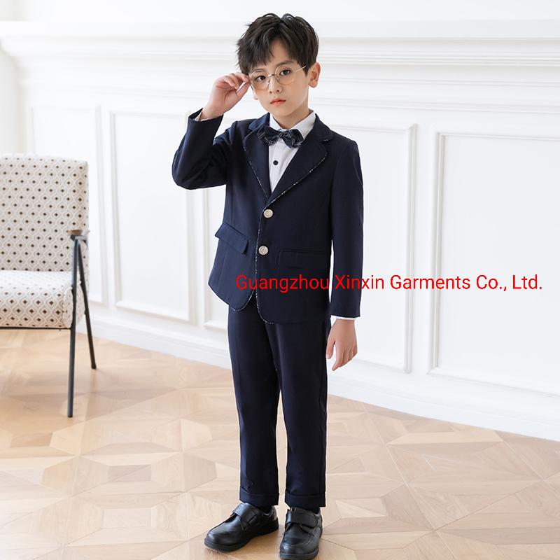 Venta caliente de fábrica de uniformes escolares de estilo británico para estudiantes de primaria y secundaria OEM (U2308)