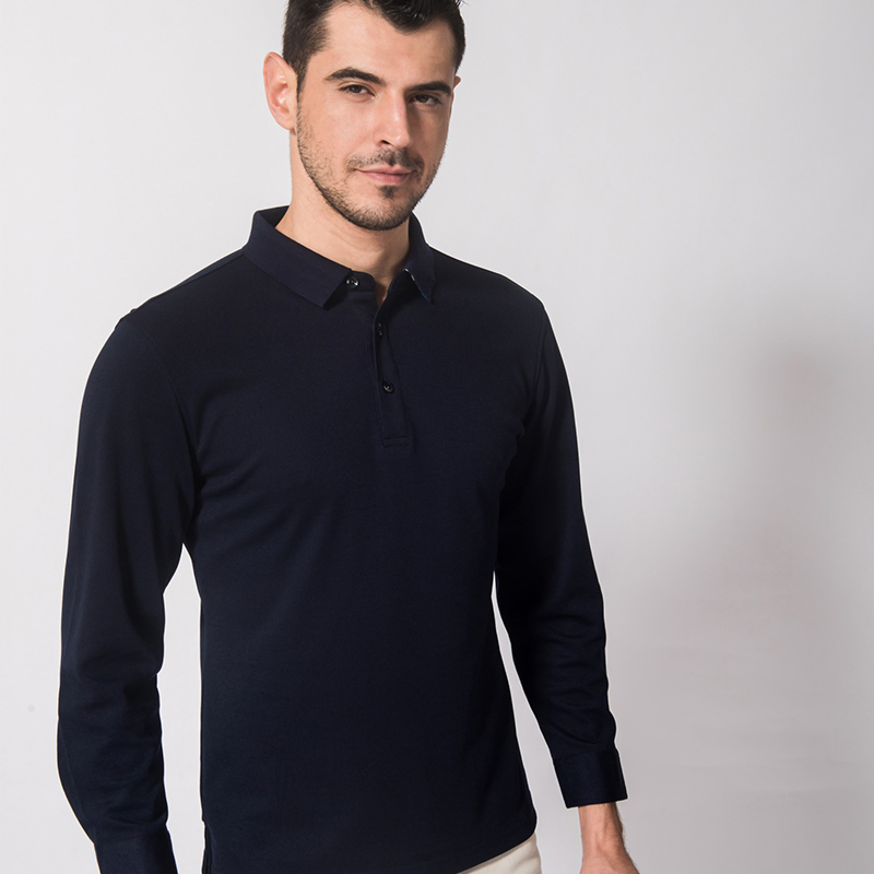 Camisa polo de golf en blanco personalizada para negocios, uniformes para el personal de talleres y hoteles