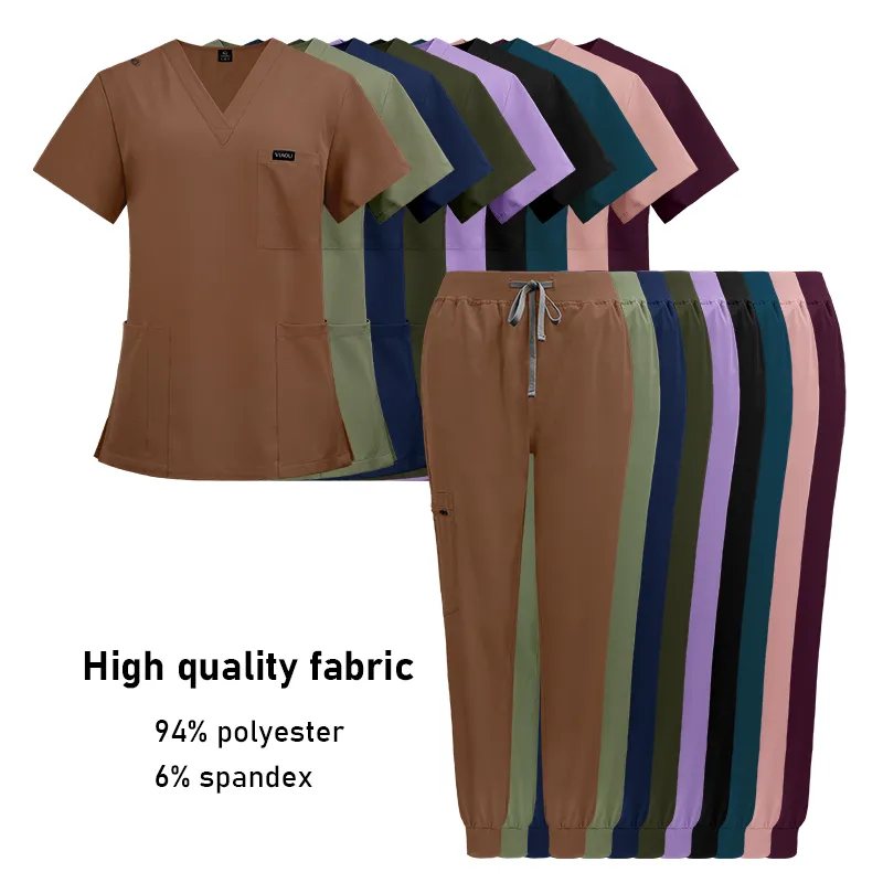 Presentación de uniformes médicos unisex