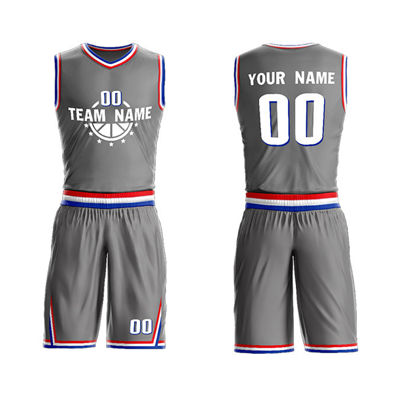 Conjunto de uniforme deportivo de baloncesto personalizado para hombres, pantalones cortos, camiseta reversible de sublimación, uniformes de práctica de baloncesto