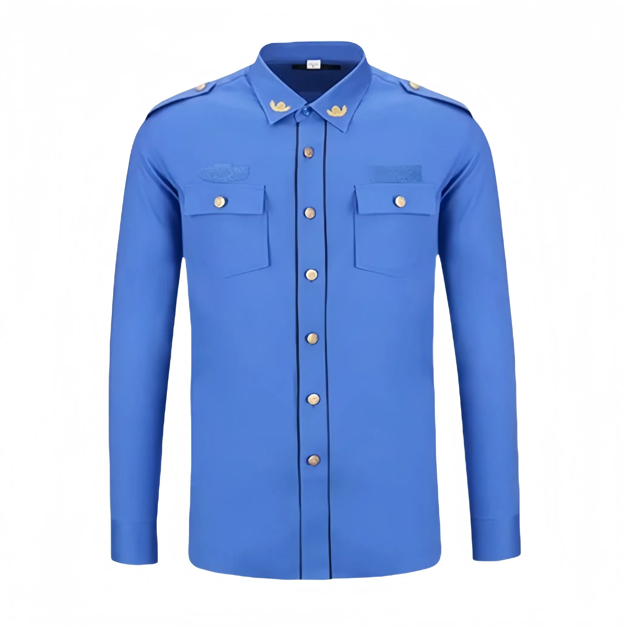 Camisa de trabajo de oficial, ropa de guardia de seguridad, chaqueta profesional, uniforme de trabajo personalizado