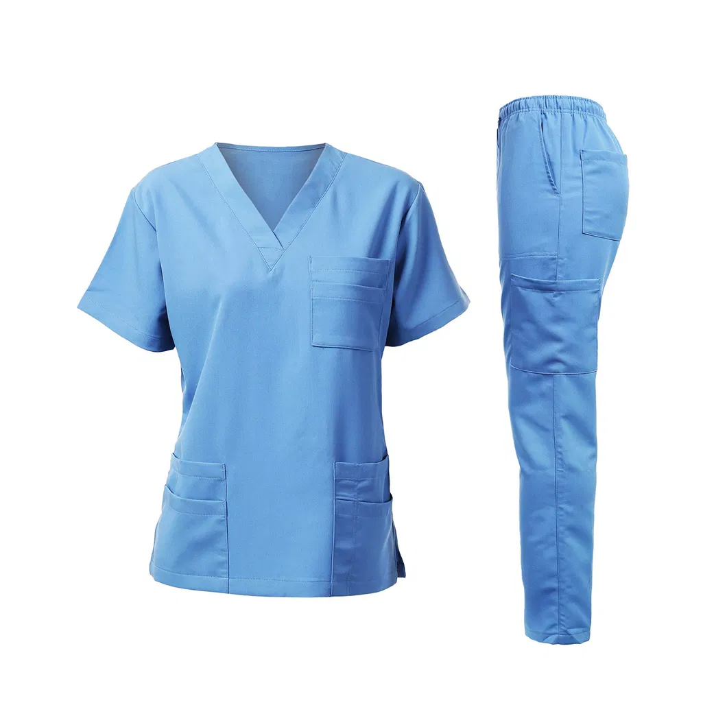 Enfermera femenina, ropa de hospital, ropa interior de hospital, uniforme de enfermera blanco
