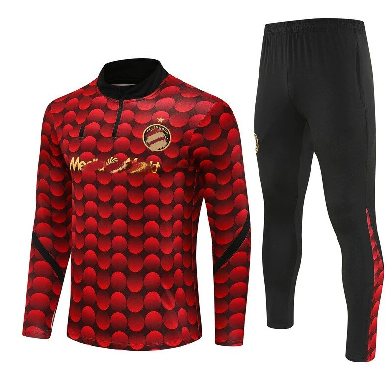 2526 Nueva Temporada Alta Calidad Camiseta de Fútbol de Manga Larga Kit de Entrenamiento Edición Tailandesa Traje Deportivo Conjunto de Fitness Uniforme de Fútbol