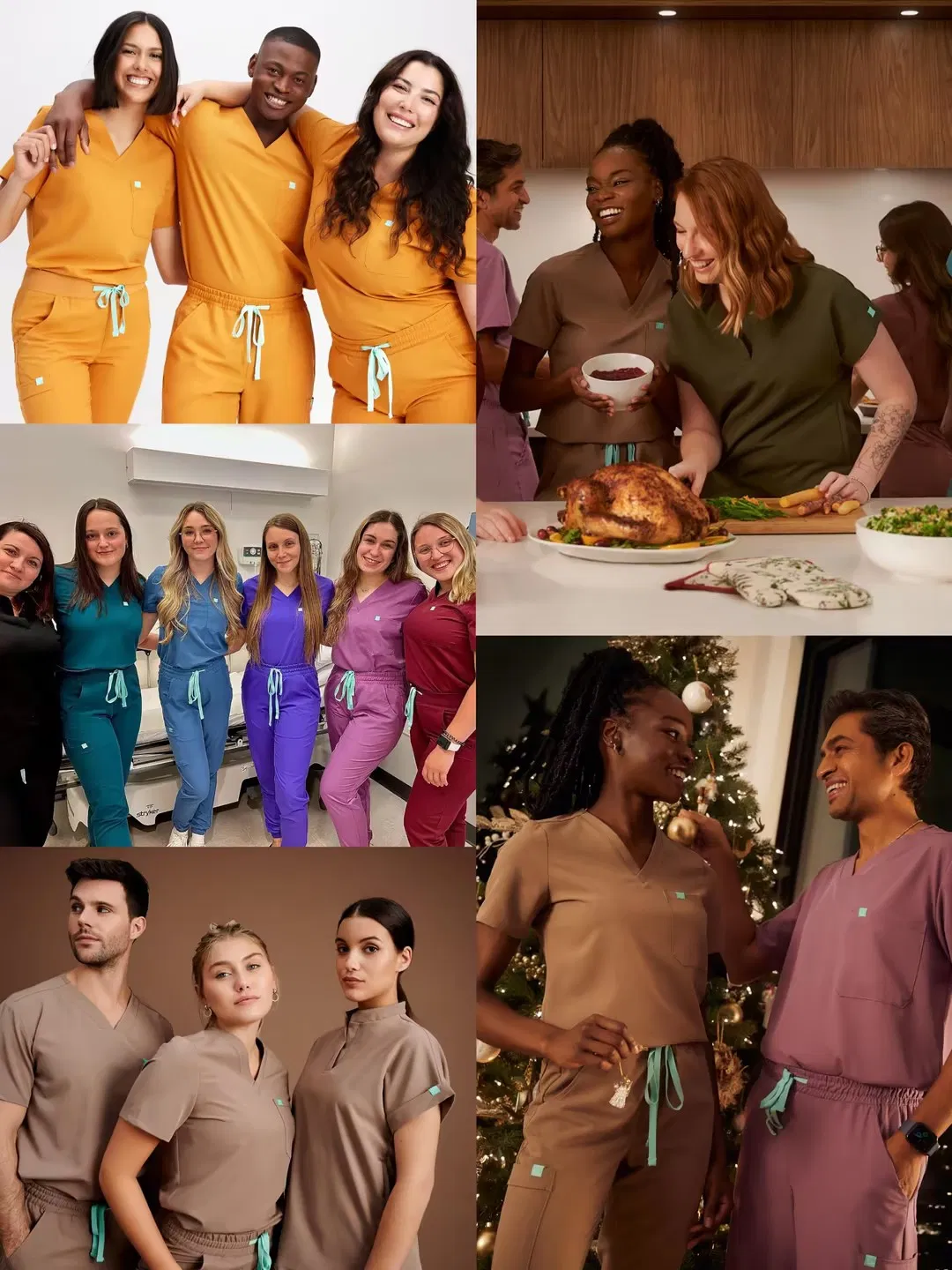 Modelo con uniforme médico profesional