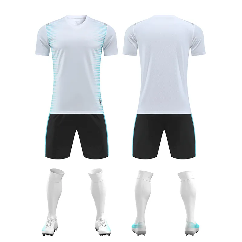 Uniforme de equipo de fútbol sublimado para hombres con impresión por transferencia de calor