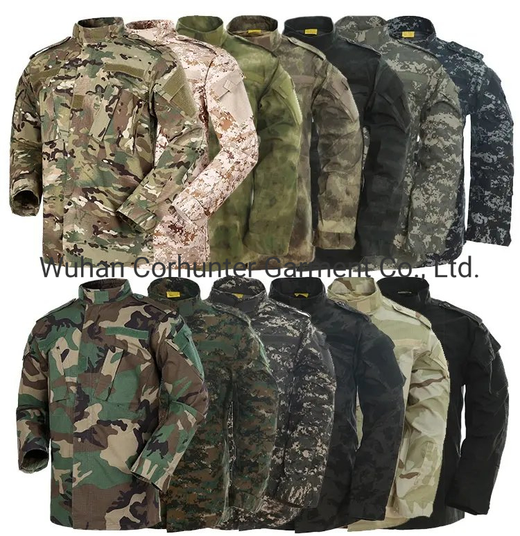 Conjunto Táctico de Camuflaje Acu 2ND Venta al por mayor Estilo Americano Uniforme de Entrenamiento Resistente al Desgarro para Uso en Exteriores Entrenamiento y Camping Traje de Camuflaje