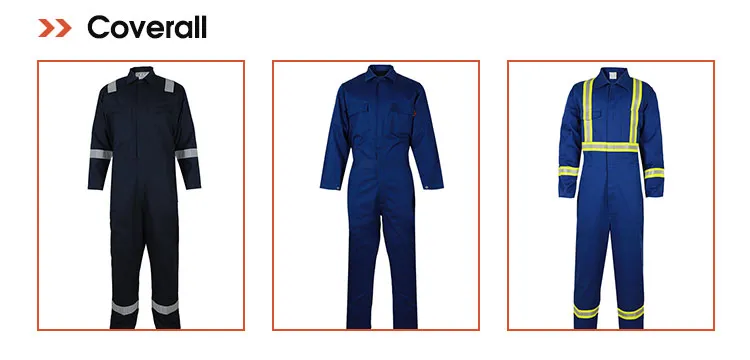 Traje de trabajo resistente al fuego rojo, ropa de seguridad, uniforme de trabajo