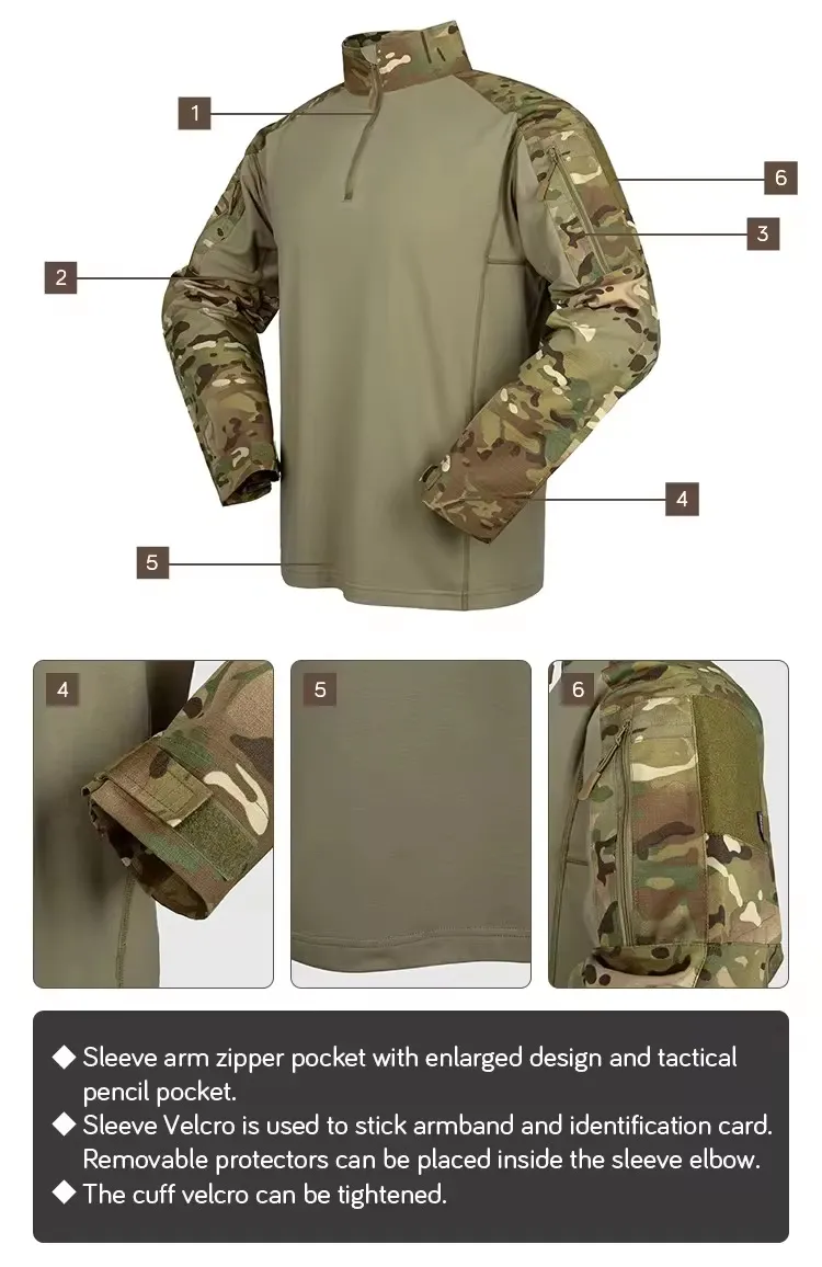 Uniformes de Entrenamiento Táctico para Distribución al por Mayor y al por Menor