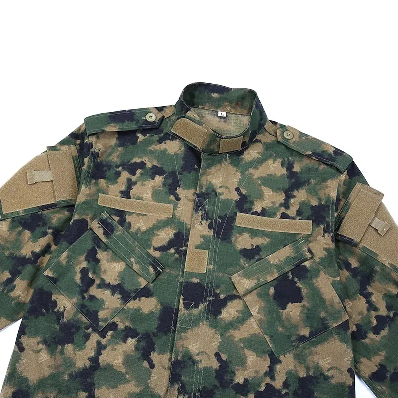 Ropa de camuflaje para soldados hecha en fábrica, uniforme de combate para hombres