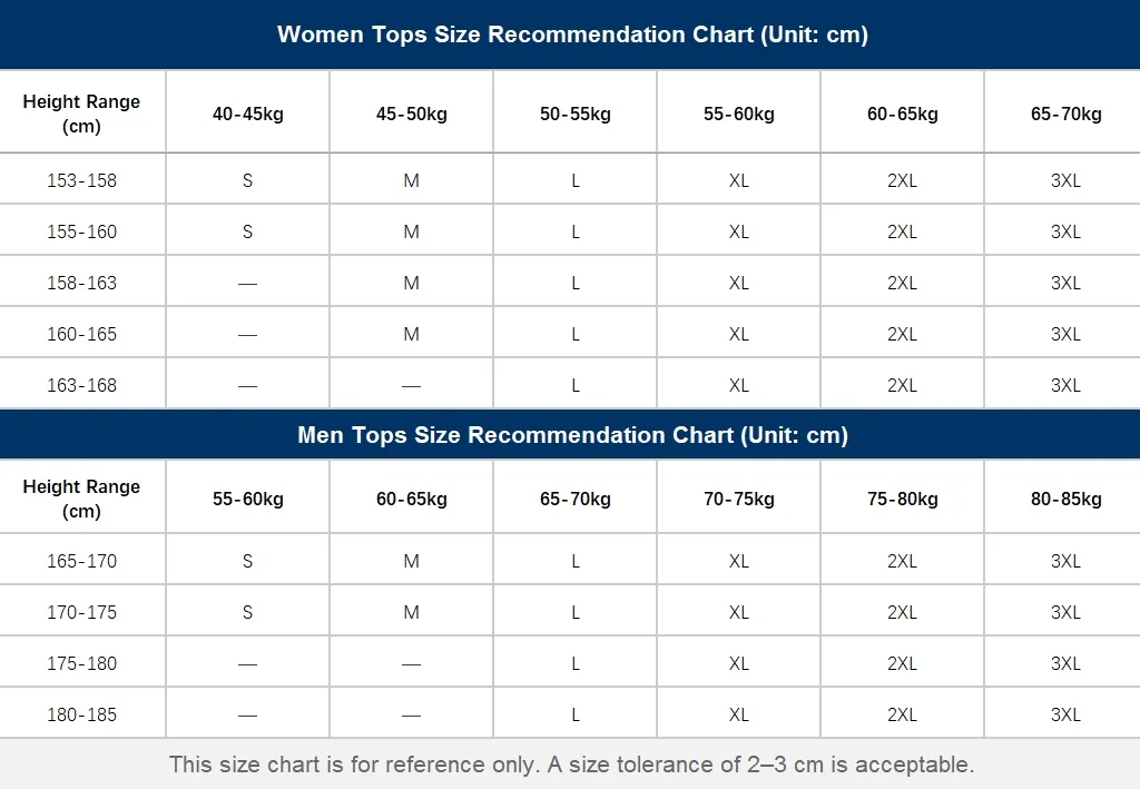 Variedad de uniformes
