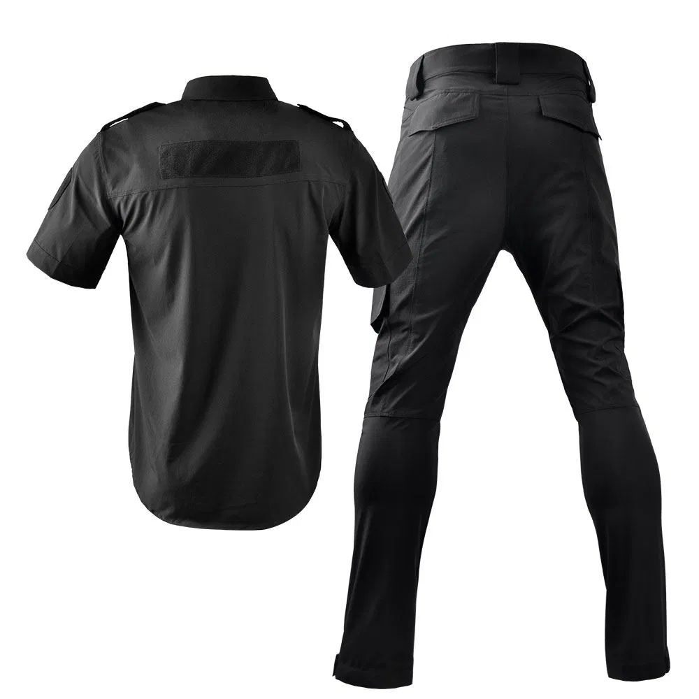 Camisa táctica de doble seguridad, ropa de trabajo, uniforme de combate, entrenamiento de seguridad, caza, uniforme táctico