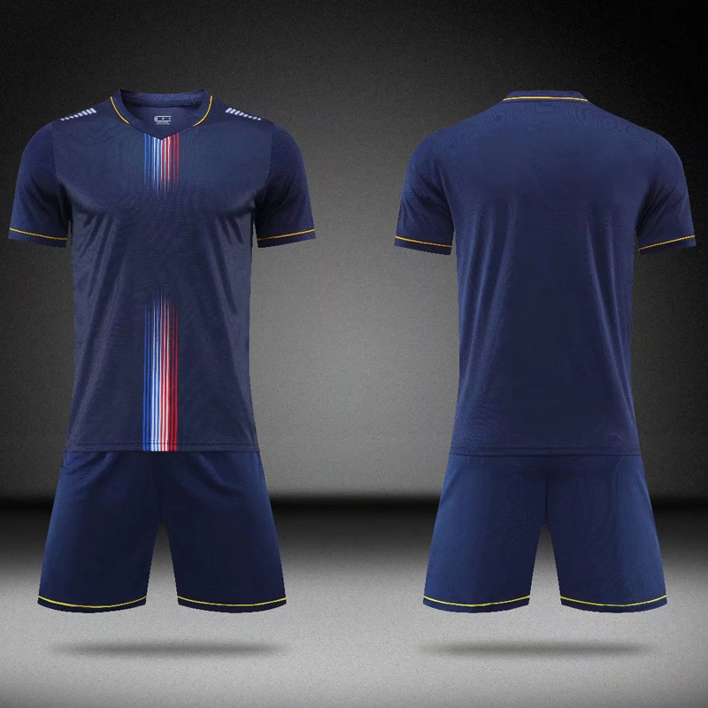 Camiseta de fútbol personalizada de alta calidad para hombres, uniformes de equipo, chándal de fútbol