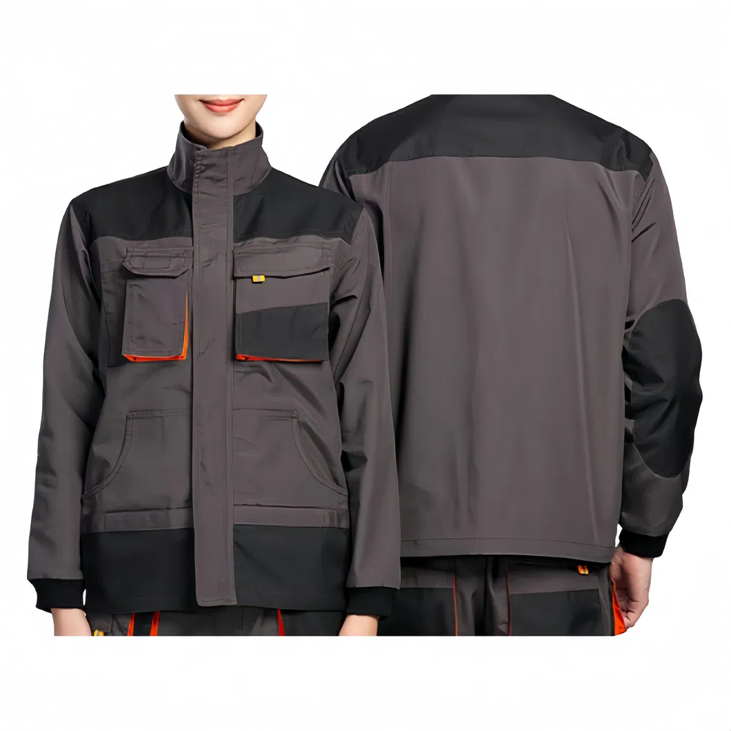 Personalizar Ropa Mecánica Fábrica Trabajo Aeropuerto Puerto Hotel Seguridad Traje Ropa de Trabajo Chaqueta Pantalones Uniforme