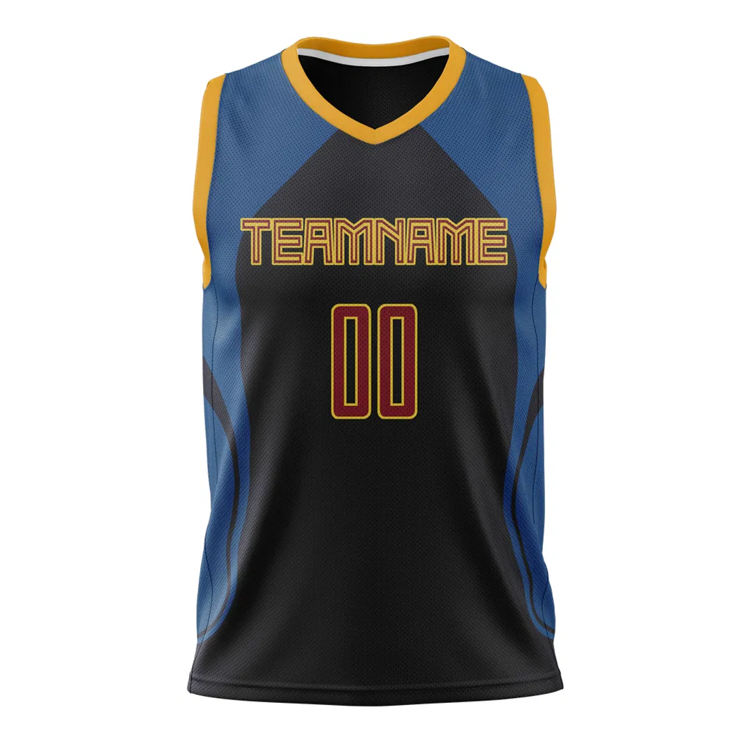 Uniforme de baloncesto personalizado para equipo de club, conjuntos de camisetas transpirables, camiseta de baloncesto personalizada