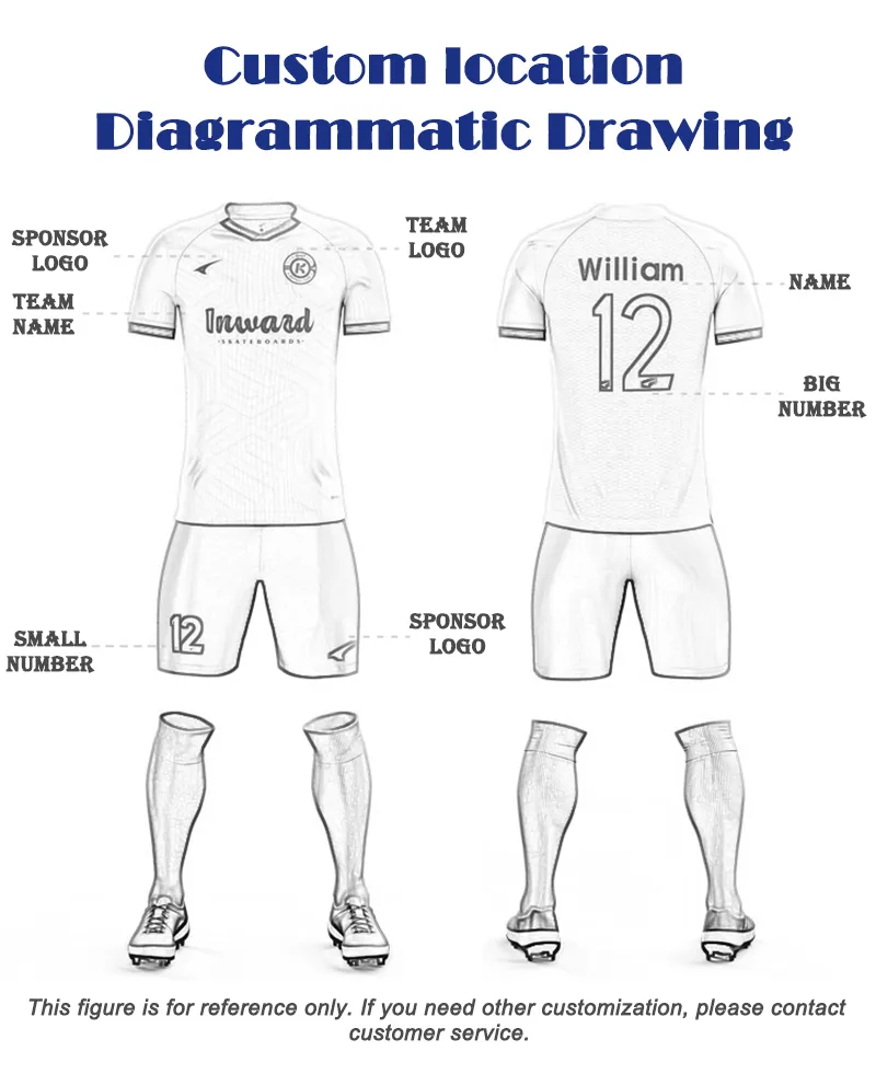 Impresión personalizada uniforme de fútbol para adultos y niños uniforme de entrenamiento de secado rápido transpirable uniforme de equipo camiseta de fútbol ligera