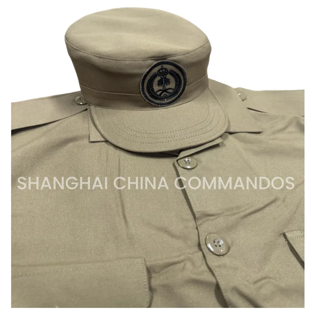 Ceremonia de traje de Arabia Saudita Ministerio del Interior Traje de hombre Seguridad Fuerzas de la Guardia Nacional Uniformes Ropa