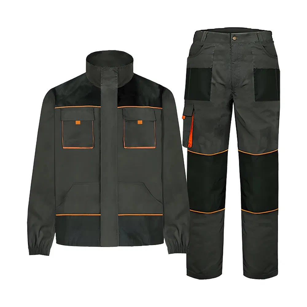 Ropa de trabajo Seguridad profesional chaqueta y pantalones uniformes de las obras de construcción