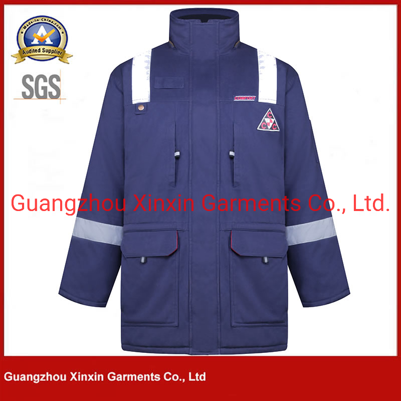 Hombres Ropa de Trabajo Industrial de Seguridad Reflectante para Invierno (W952)
