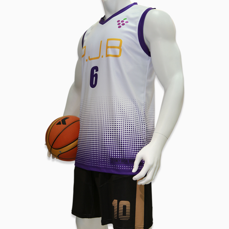 Healong Marca Principal Camiseta de Baloncesto Ropa Deportiva Impresión por Sublimación Uniforme de Baloncesto Reversible
