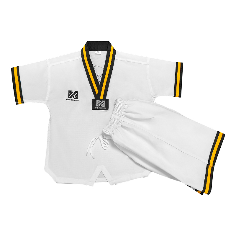 Uniforme de Taekwondo de verano al por mayor, transpirable, atuendo deportivo profesional