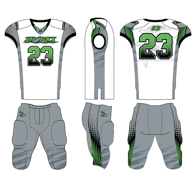 Conjunto de uniforme de fútbol americano personalizado, uniforme deportivo barato, uniforme de fútbol profesional de la mejor calidad en venta al por mayor