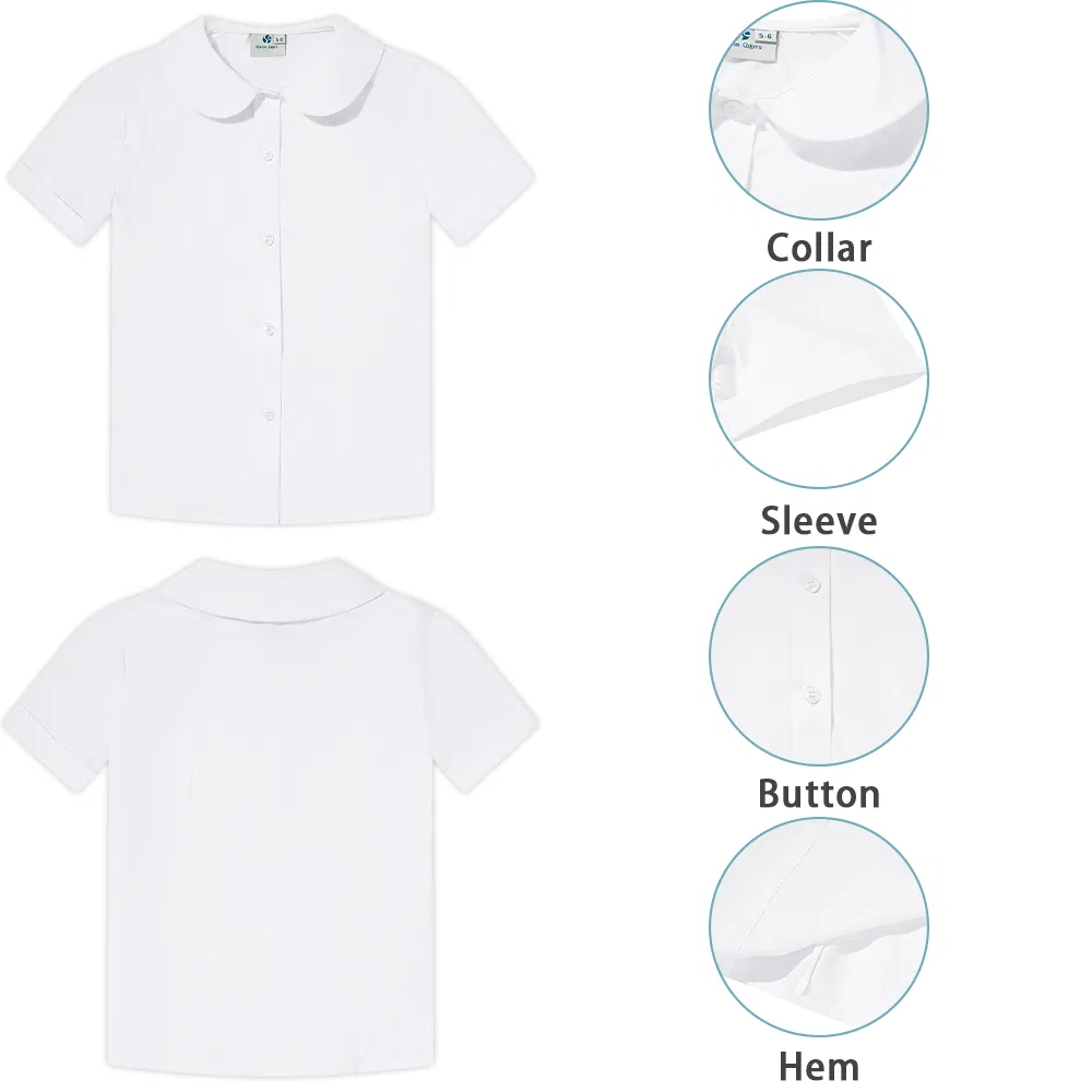 Conjunto de ropa escolar fabricado para niñas estudiantes