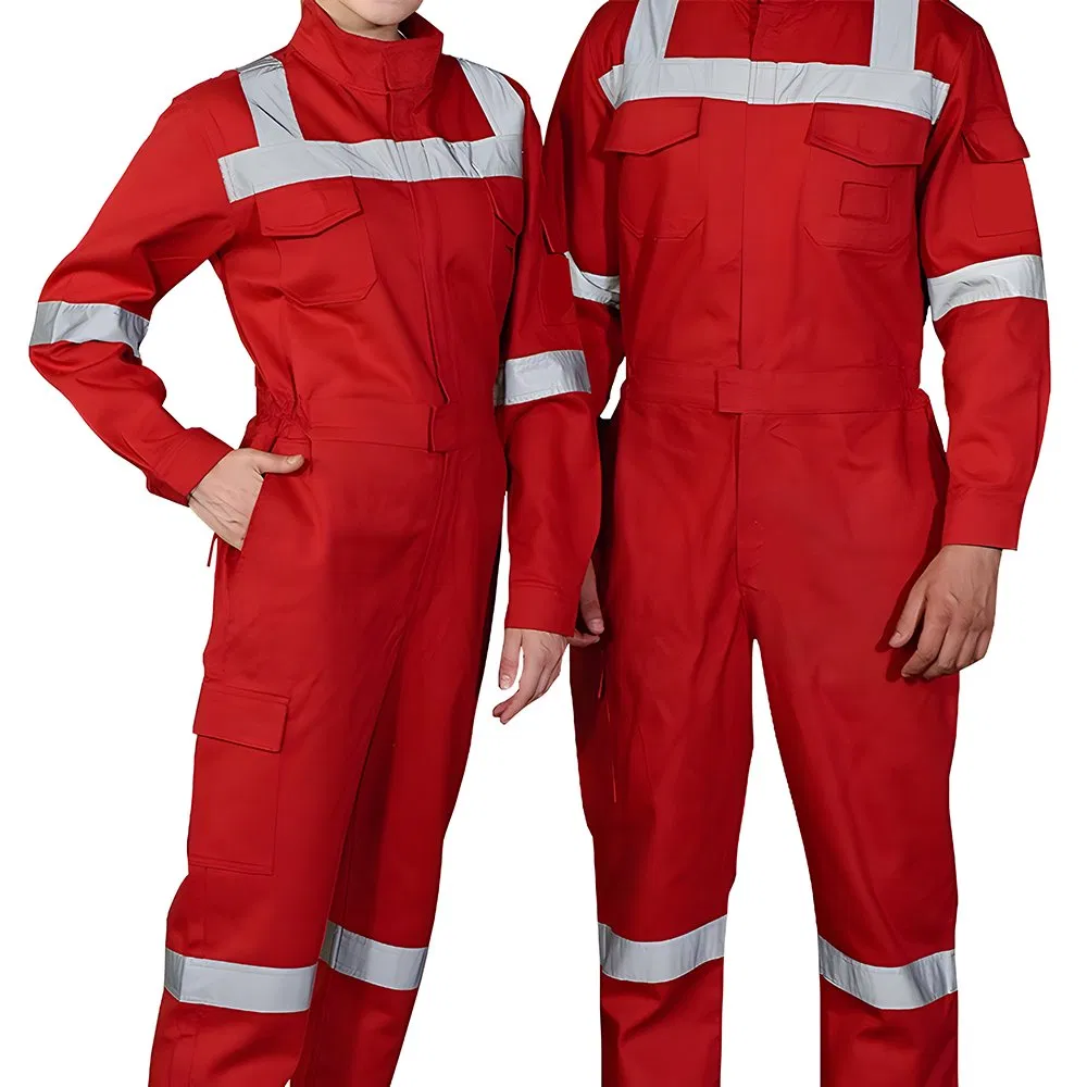 Ropa de trabajo para hombres de estilo moderno, serie popular, uniforme de trabajo unisex de poliéster puro para exteriores en fábricas