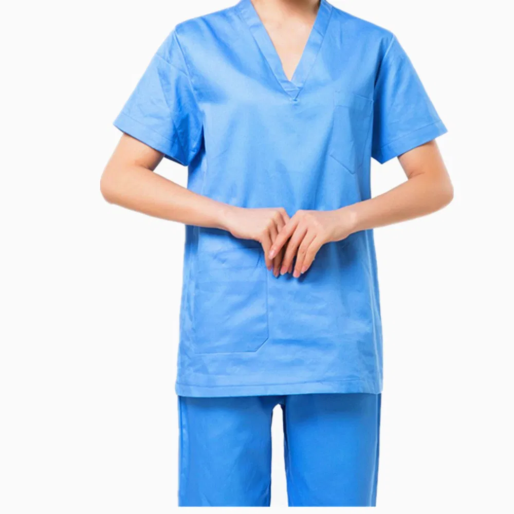 Muestra gratuita de bata quirúrgica uniforme para enfermera, batas para niños en hospitales