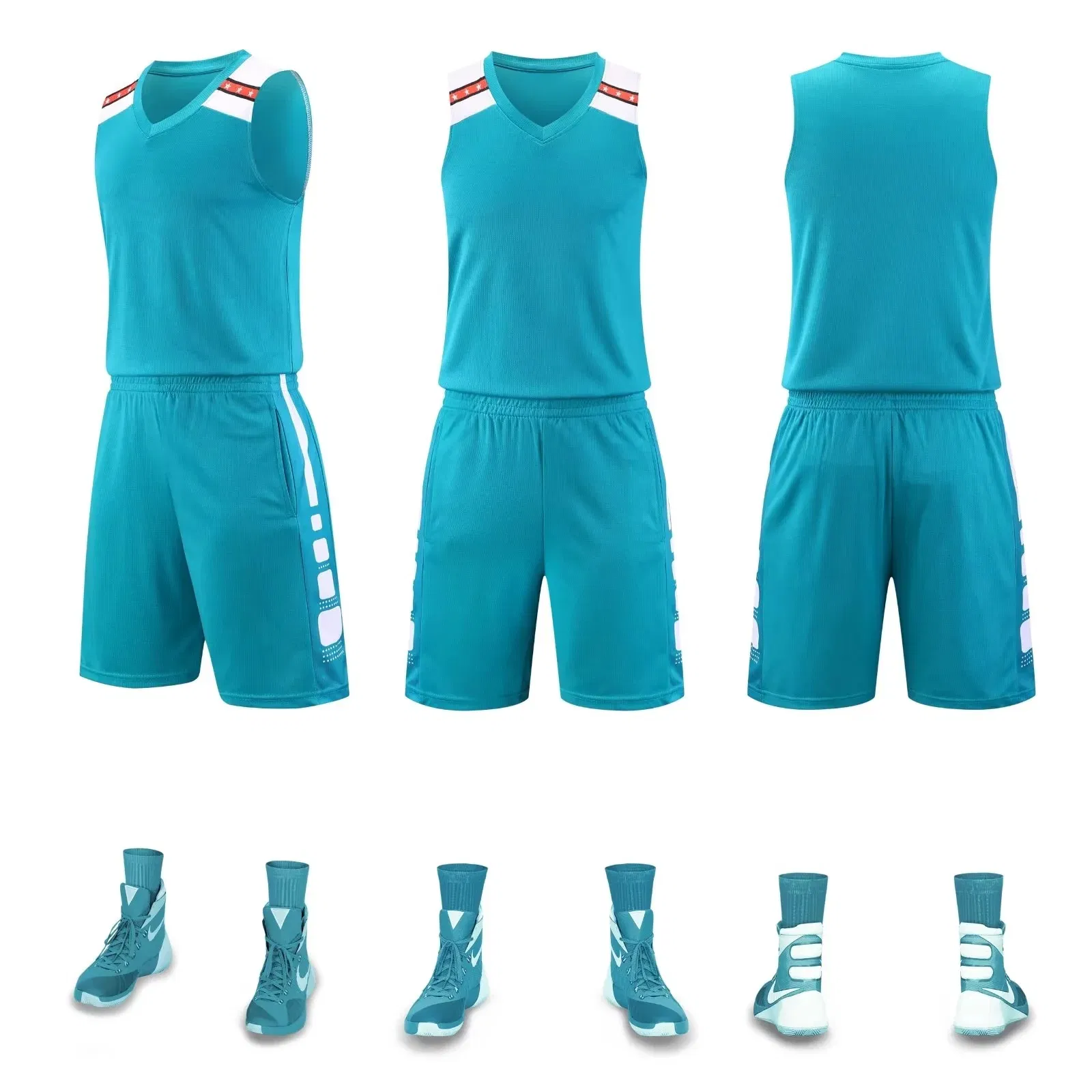 Camisetas de baloncesto personalizadas reversibles, ropa deportiva de rendimiento, diseño de uniforme de equipo
