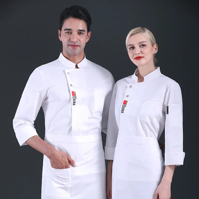 Ropa de chef mangas largas