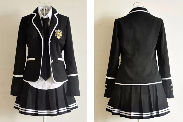Uniformes escolares de alta calidad y diseño personalizado de China para chicas escolares coreanas