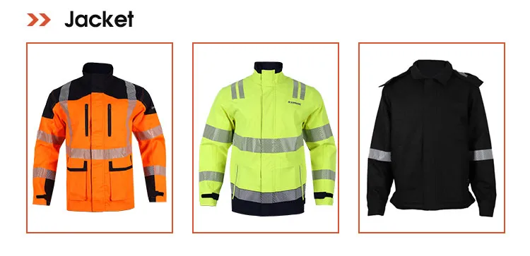 Traje de trabajo resistente al fuego rojo, ropa de seguridad, uniforme de trabajo