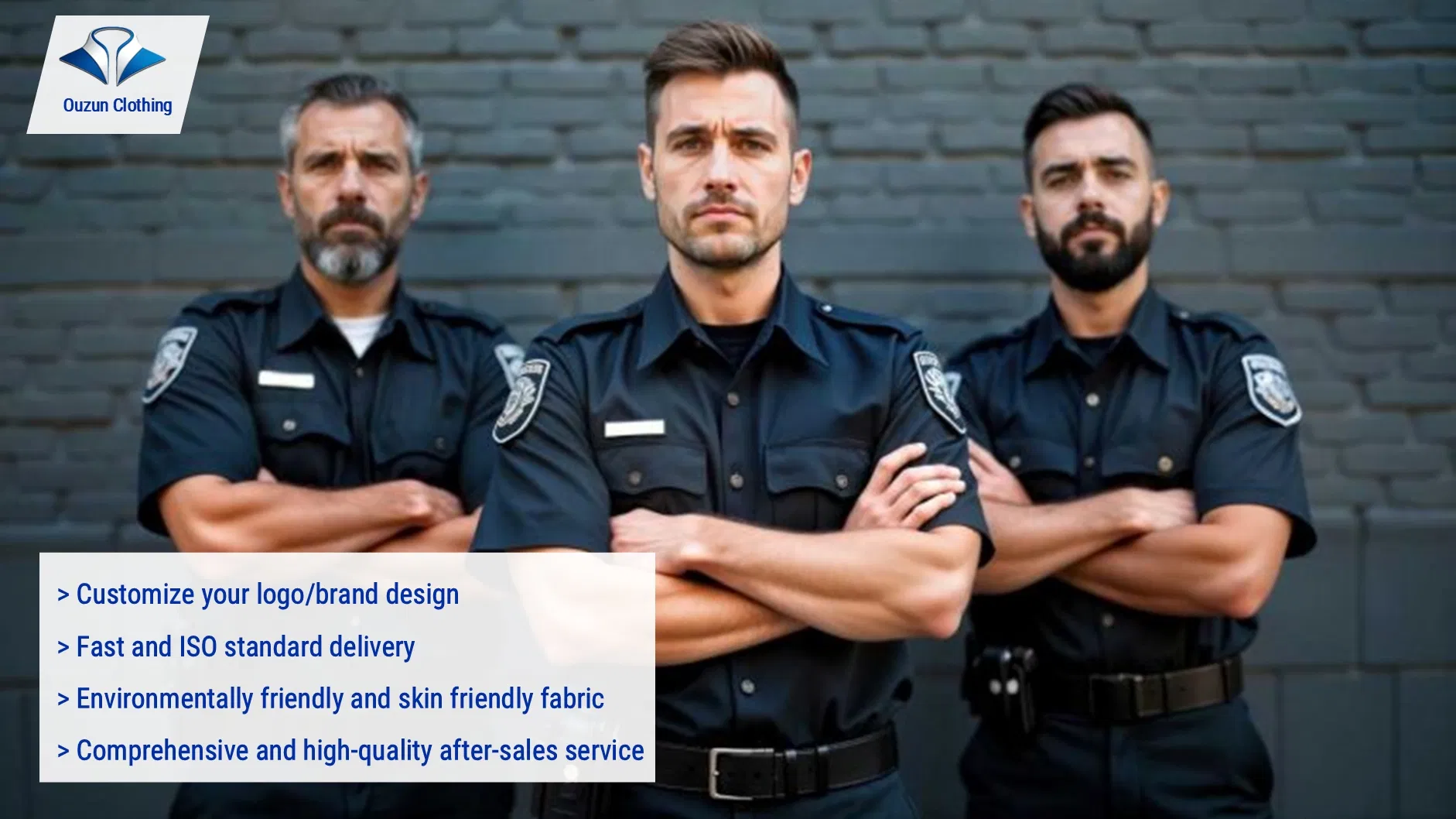 Uniformes de seguridad hechos a medida para guardias, bomberos y otros roles. Uniformes de guardia de seguridad, otros uniformes personalizados