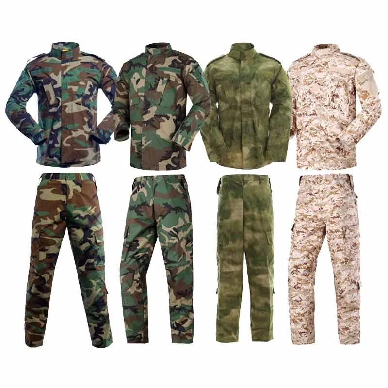 Uniforme táctico de camuflaje Ripstop Acu, traje de trabajo para hombres