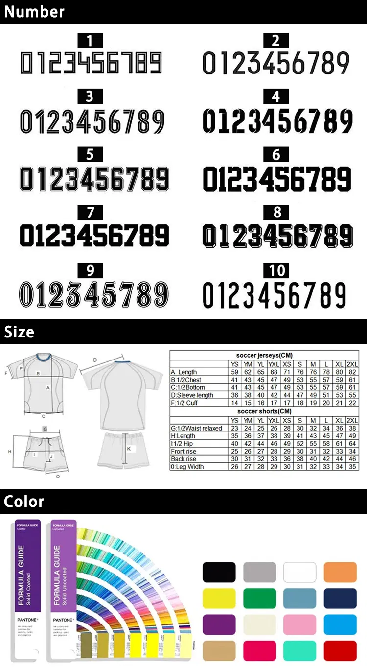 Opciones de personalización de cuello y mangas