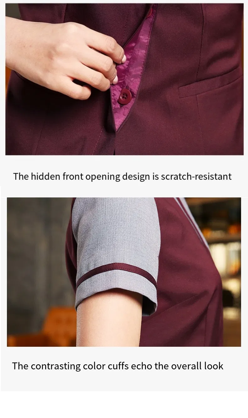Nuevo diseño de uniforme de servicio de limpieza para exteriores