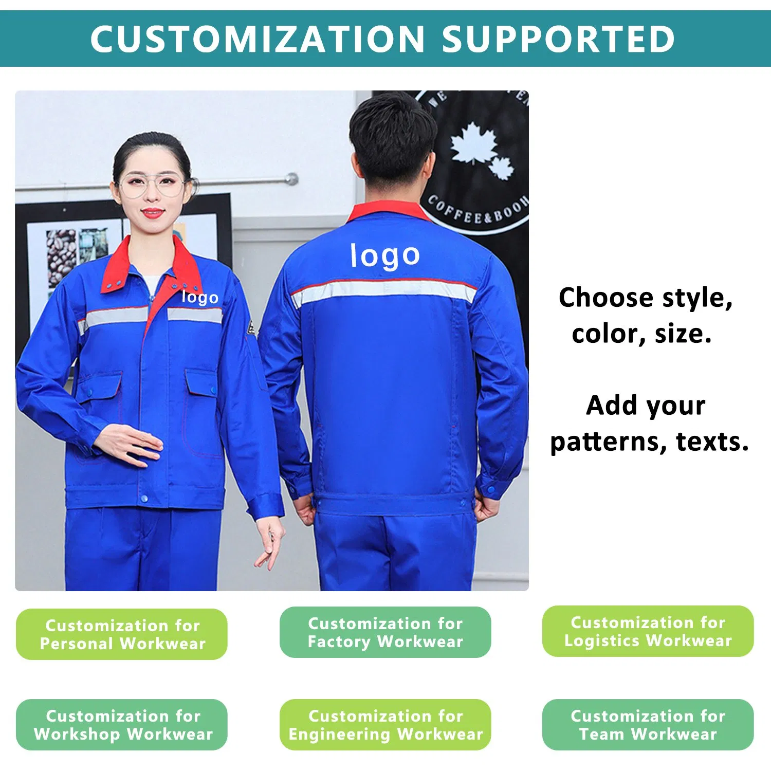 Chaqueta de electricista de trajes formales, uniforme de portero de hotel