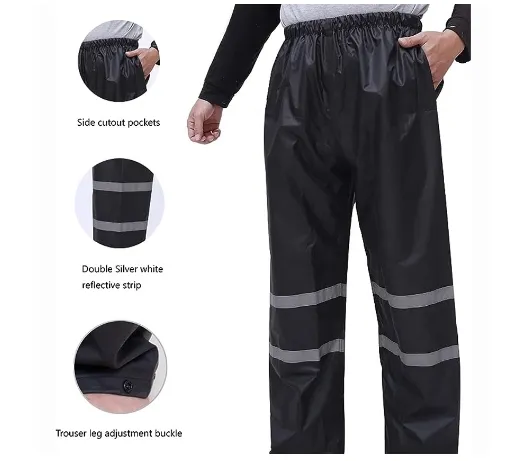 Capa de lluvia personalizada al por mayor para trabajo, uniforme de guardia de seguridad